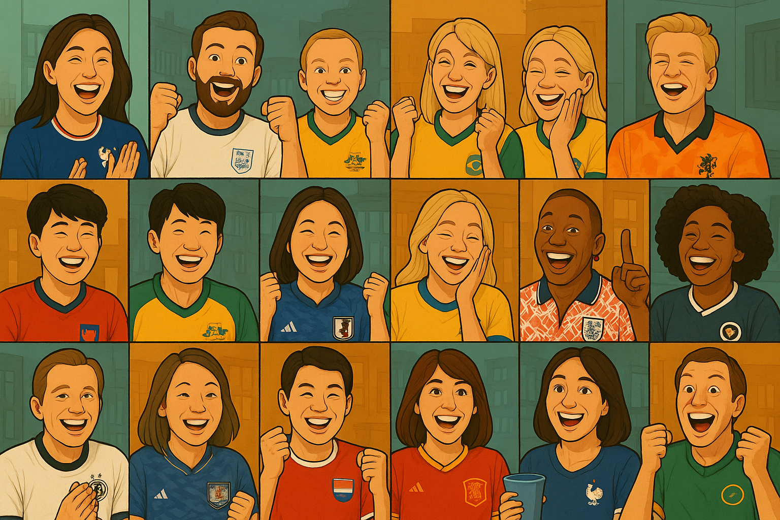 Football Fans References (Desktop)